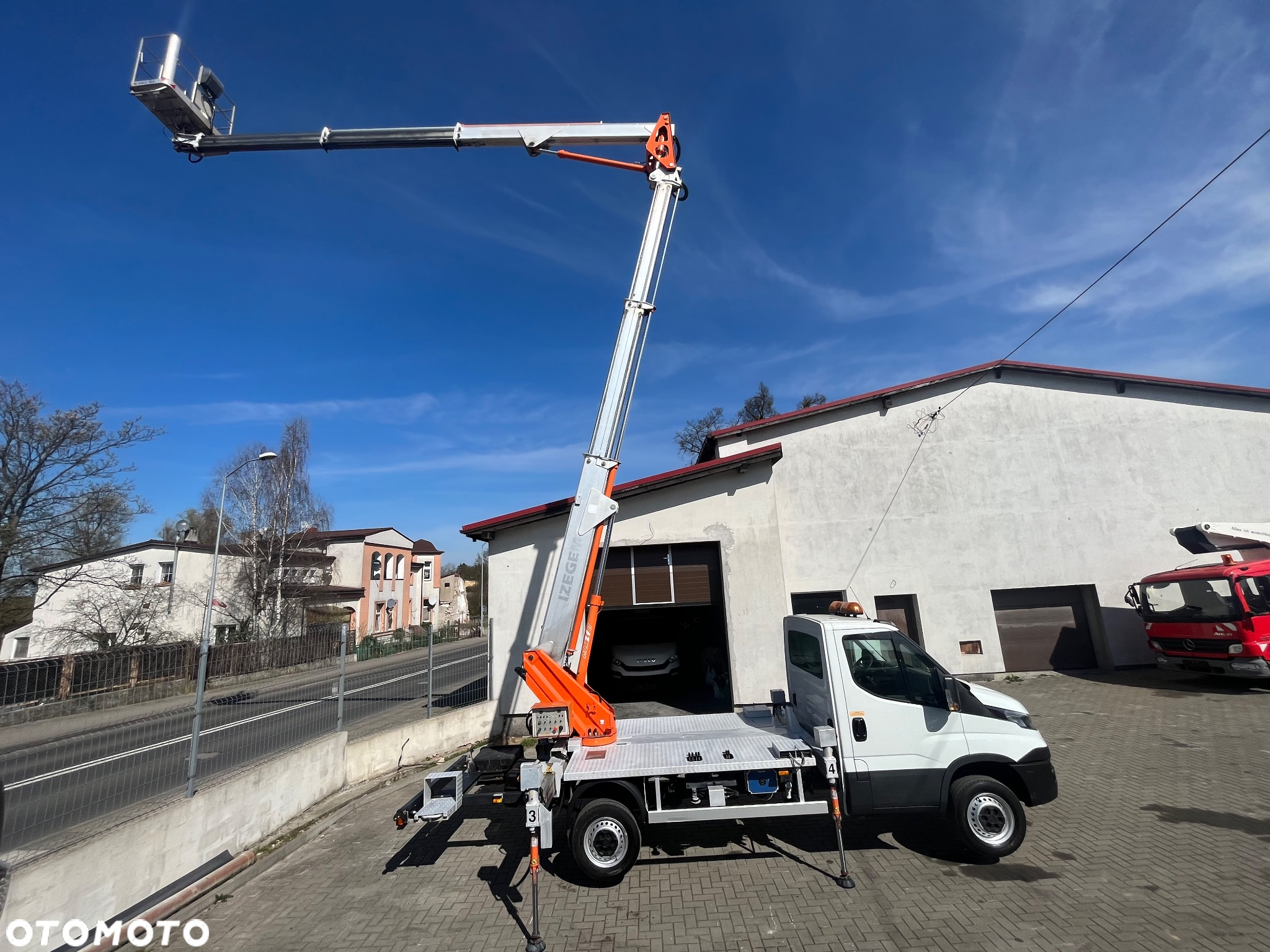 Iveco Podnośnik Koszowy Zwyżka 21 Metrów Multitel Mx210 MT182 UDT BDB Stan jak Wumag Ruthmann GSR - 12