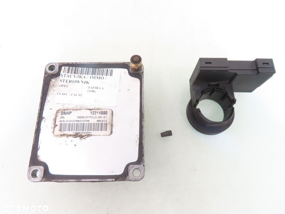 STACYJKA STEROWNIK OPEL ZAFIRA A 1.6 16V - Z 16 XE 12214880 - 3