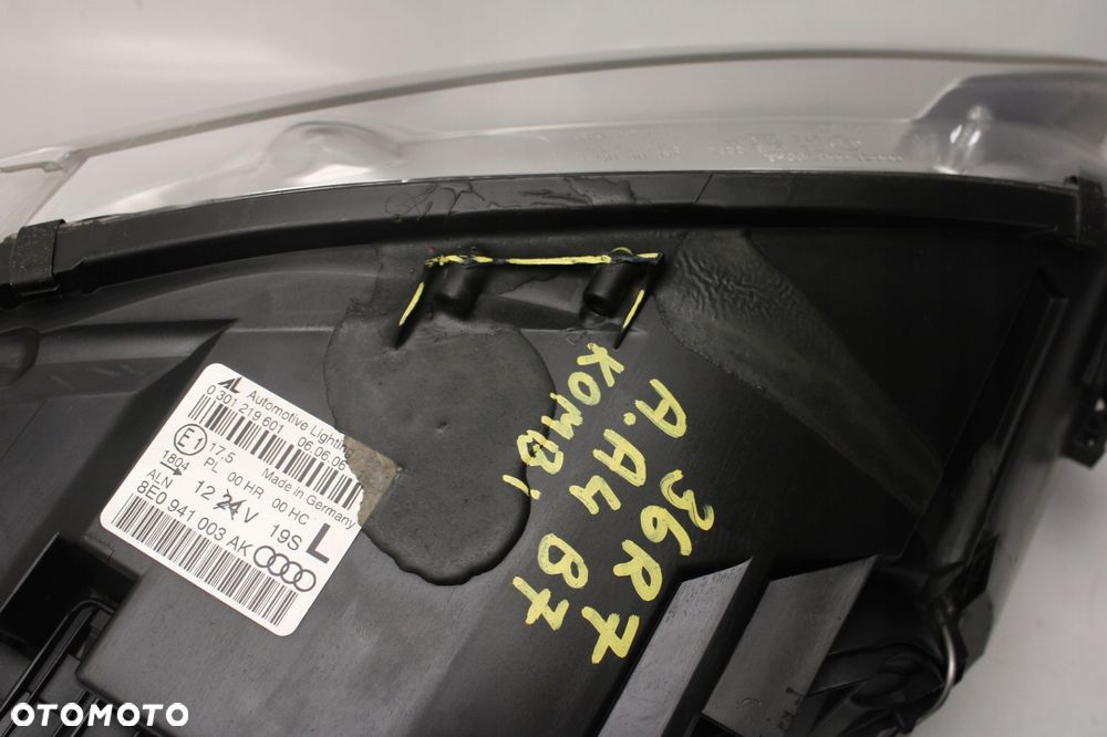 AUDI A4 B7 04R- REFLEKTOR LAMPA LEWY PRZÓD LEWA PRZEDNIA - 6