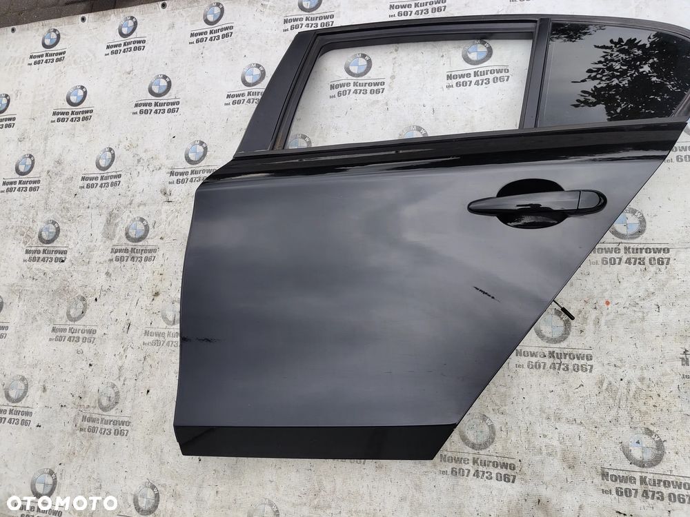 BMW E87 Drzwi tylne tył lewe Black Sapphire 475 - 4