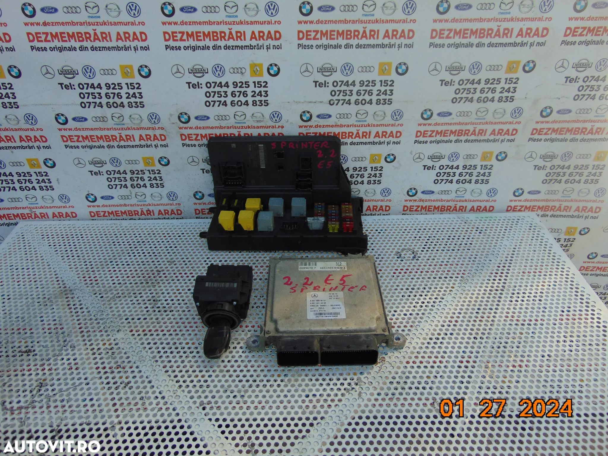 kit pornirE Mercedes sprinter 2,2 euro 5 w906 2.2 euro 5 sprinter w906 - 1