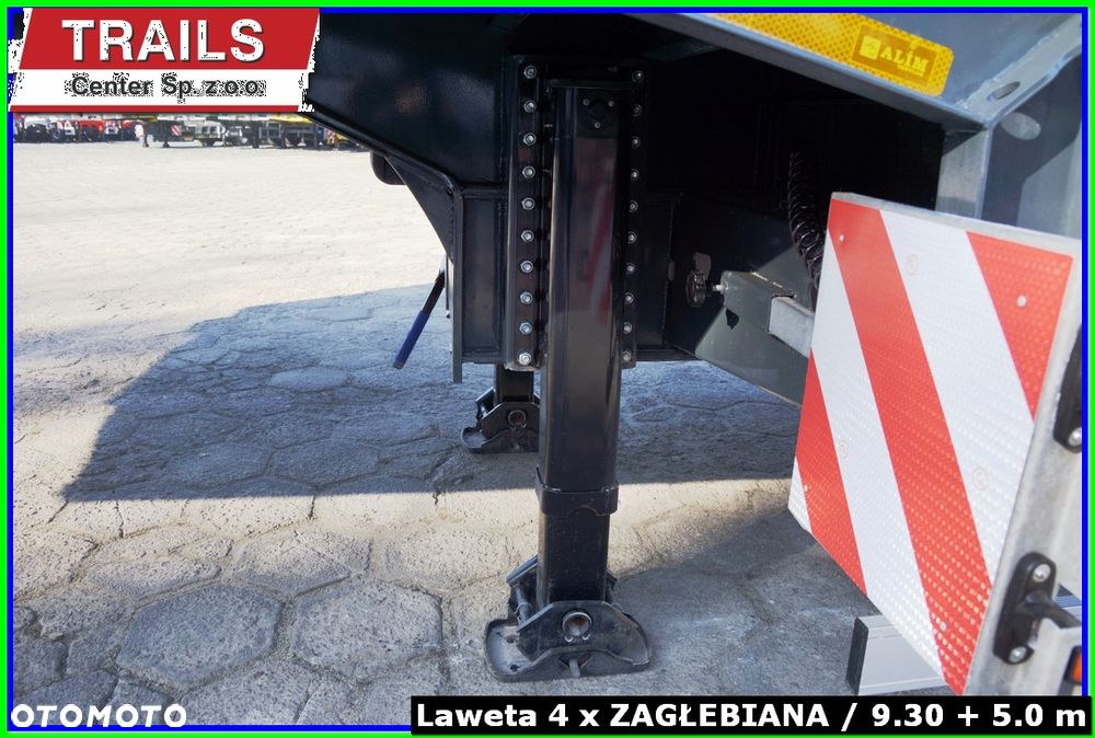 Inny Naczepa rozciągana dł. 18,60 m, zagłębiana x 4, szer. 3,00 m - NAJAZDY HYDRAULICZNE. !!! - 29