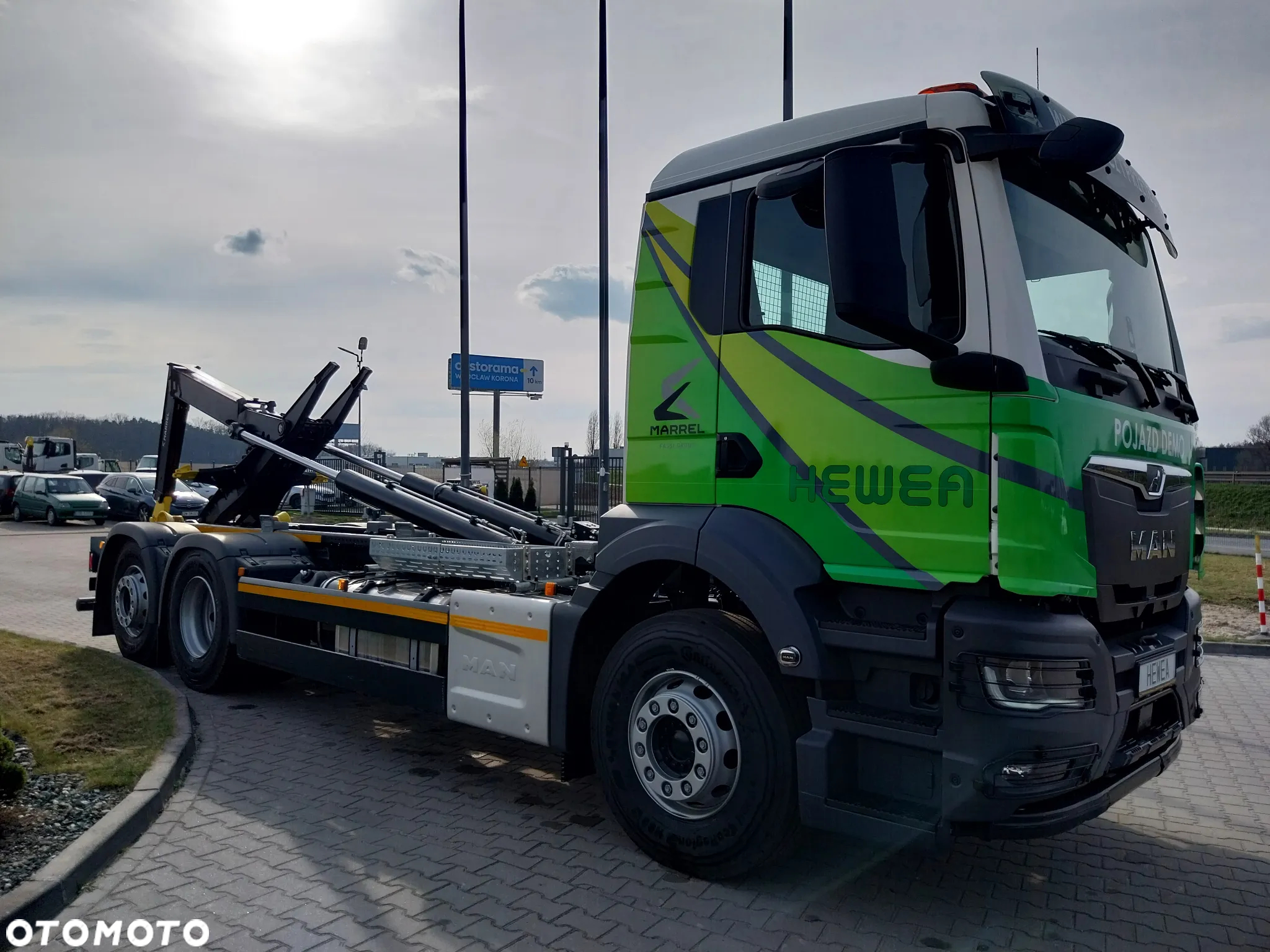 MAN TGS 26.440 6x2-4 Hakowiec MARREL 20t udźwigu - 8