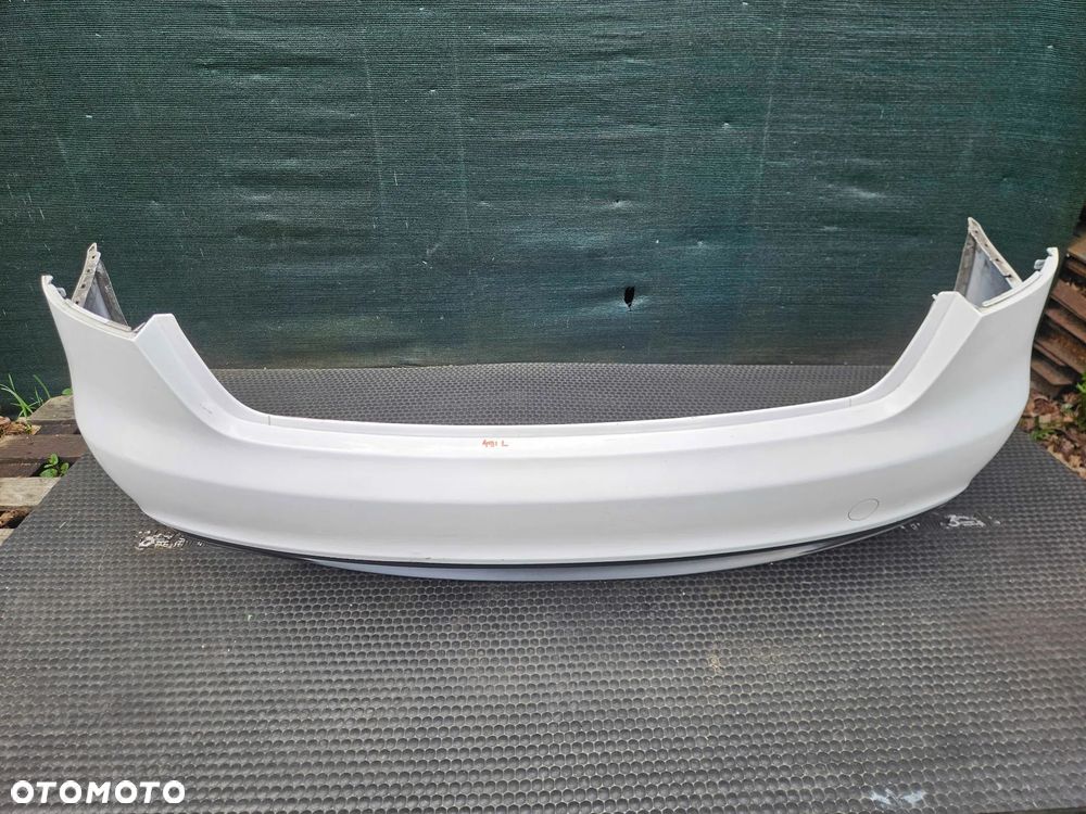 Zderzak Tyl Tylny S-Line Bialy Dyfuzor Audi A4 B8 Sedan - 11