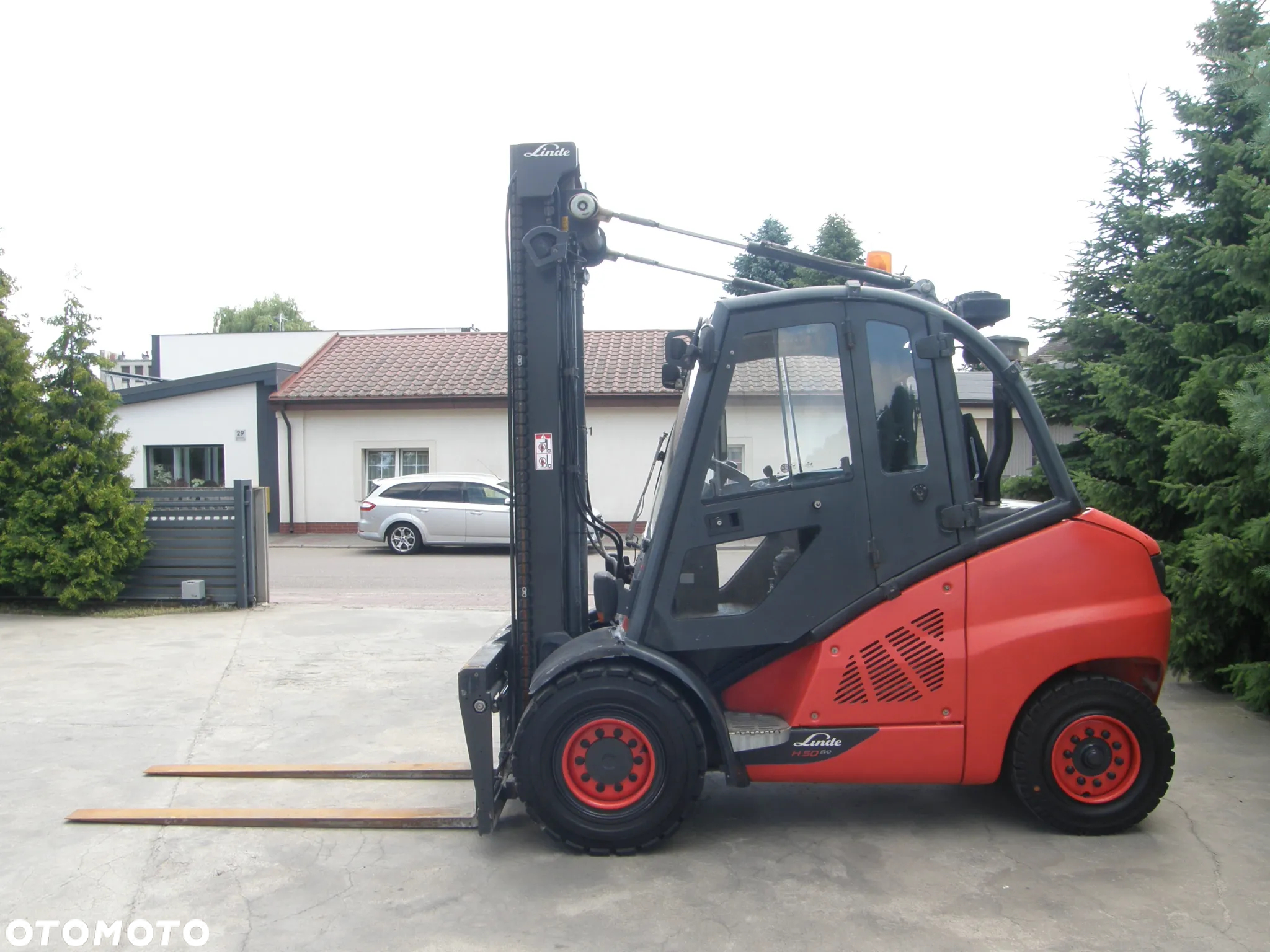Linde H50D-02 2015rok kabina pozycjoner przesuw - 5