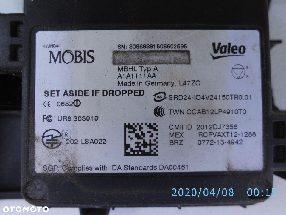 Hyundai  1.6 HYBRYDA 17R 2012DJ7356 STEROWNIK MODUŁ RADIA - 2