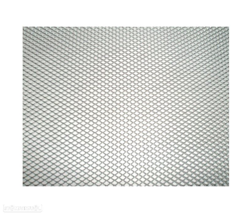 GRELHA EM ALUMINIO COR PRATA - 1
