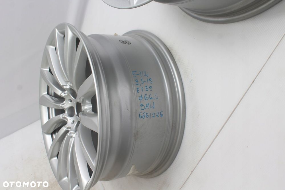 FELGI ALUMINIOWE UŻYWANE BMW 6861226 5X112 19 ET39 - 3