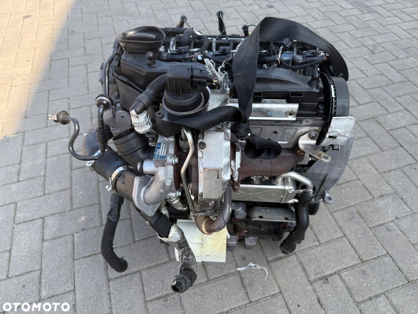 SILNIK KOMPLETNY 1.6 TDI CAY CAYT AUDI VW SEAT SKODA 138 tyś km 60DNI GWAR - 4