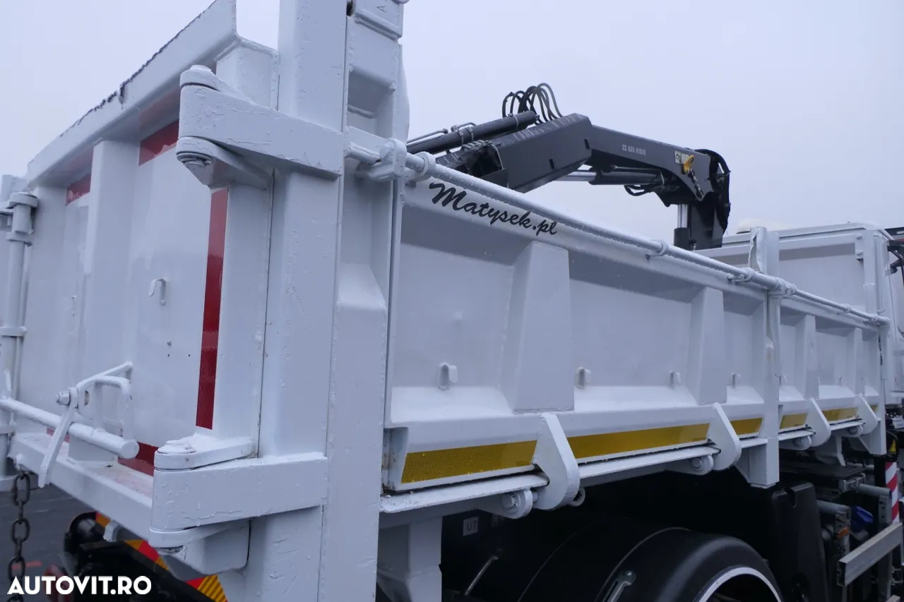 Iveco 19 - 320 CP / E 6 / Basculant + HDS / HYDROBOARD / KIPPER 3 FETE - 3,5 M / EURO 6 - 30