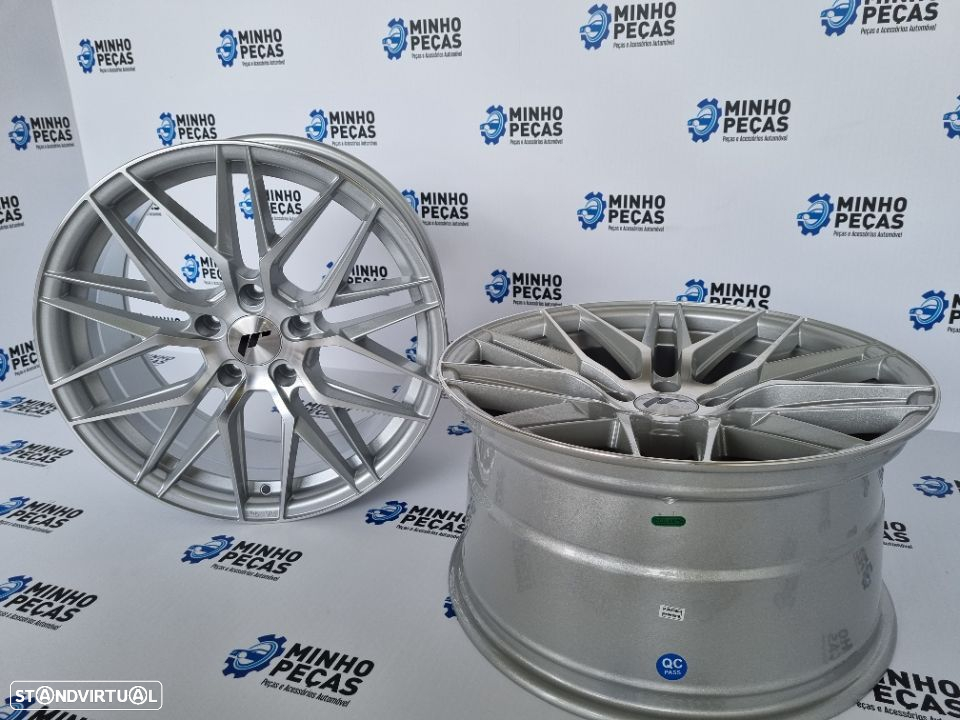 Jantes Japan Racing (JR28) em 18 Silver (5x120) - 6