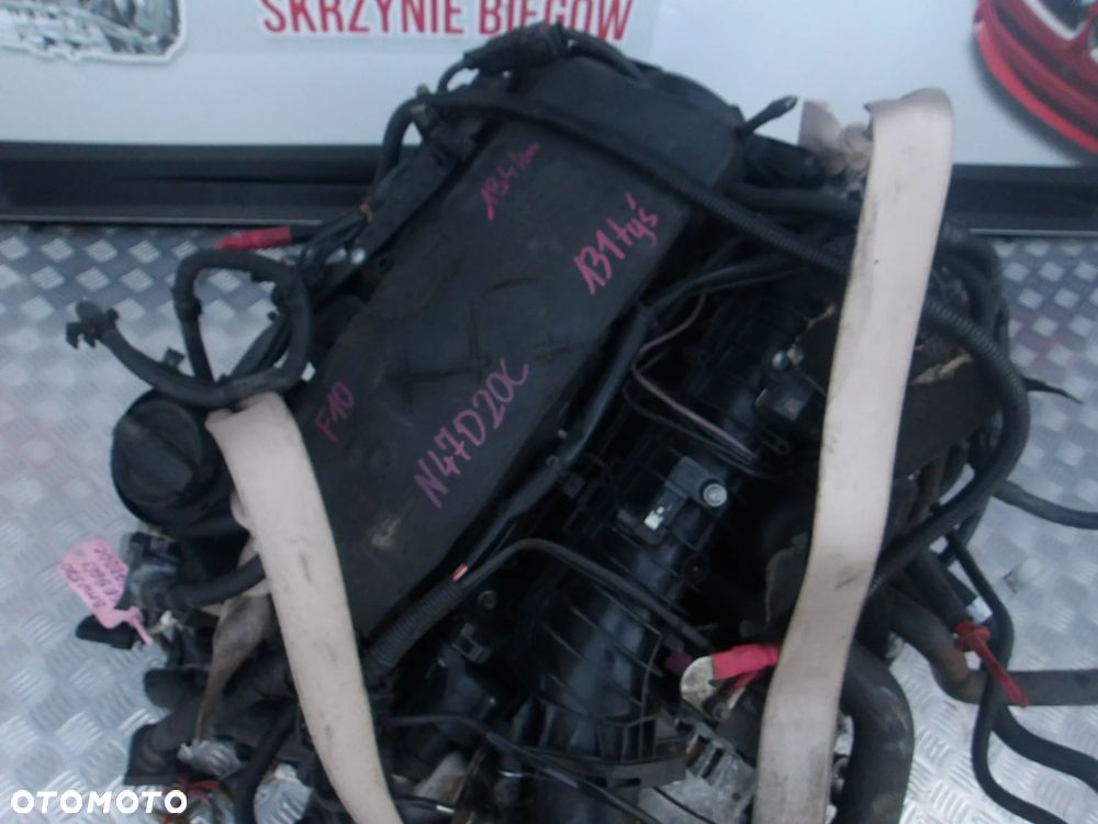 SILNIK KOMPLETNY BMW F10 2.0 D N47D20C 131 TYS - 2
