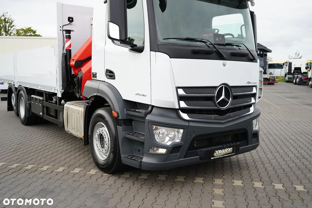 Mercedes-Benz ANTOS / 2536 / ACC / 6 X 2 / SKRZYNIOWY + HDS / PALFINGER PK 18002 / PILOT - 20