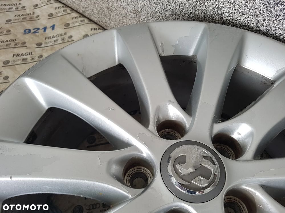 FELGI ALU ORYGINAŁ  OPEL ASTRA H ZAFIRA B MERIVA B 5X110  7jX17 ET35 - 13