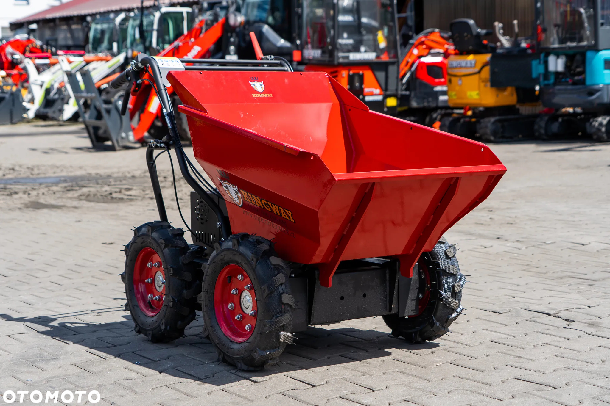 Kingway Taczka spalinowa W300 kołowa - 4