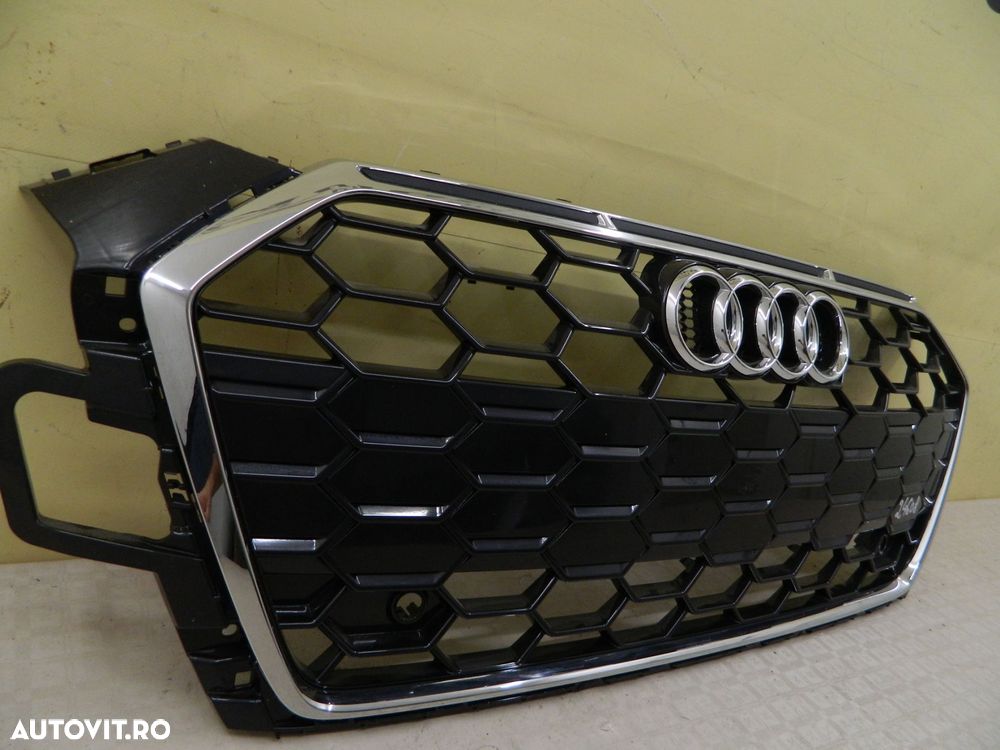 Grila radiator Audi A5 B9 facelift,  2021, 2022, 2023, 2024, 2025, cod origine 8W6853651BL. - 5