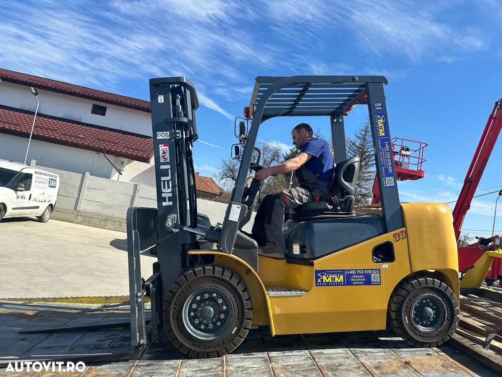 Manitou Stivuitor electric Stivuitor diesel 3 tone la 5 metri inchiriere vanzare Valcea Pitesti Bucuresti Slatina Craiova Droberta Turnu Severin Cluj Sibiu Deva Alba - 1