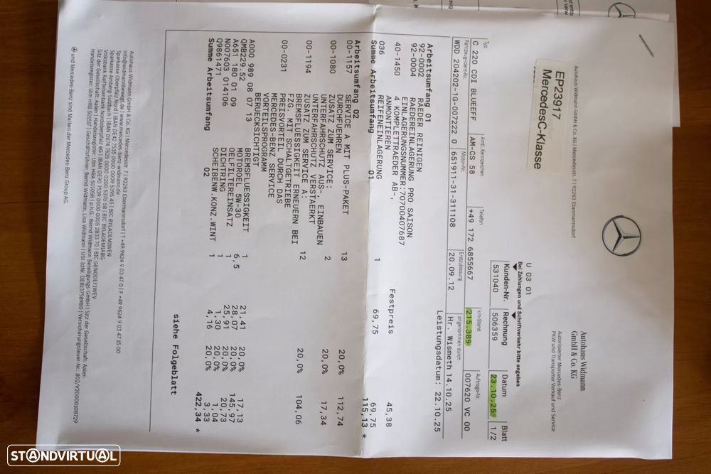 Mercedes-Benz C 220 (BlueTEC) d Station 7G-TRONIC Avantgarde - 45