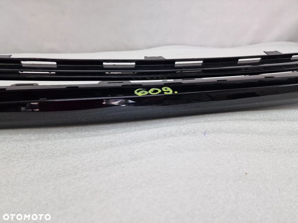 SKODA KODIAQ LIFT FR 20- SPOJLER / DOKŁADKA ZDERZAKA PRZEDNIEGO PRZÓD , LAKIEROWANA , CZARNY METALIK , NR 565807061D , NR AUKCJI DT609 - 8