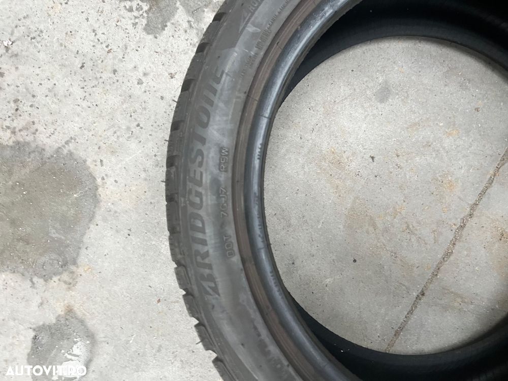 Vând 4 anvelope 225/45/18 bridgestone de iarnă ca noi - 7