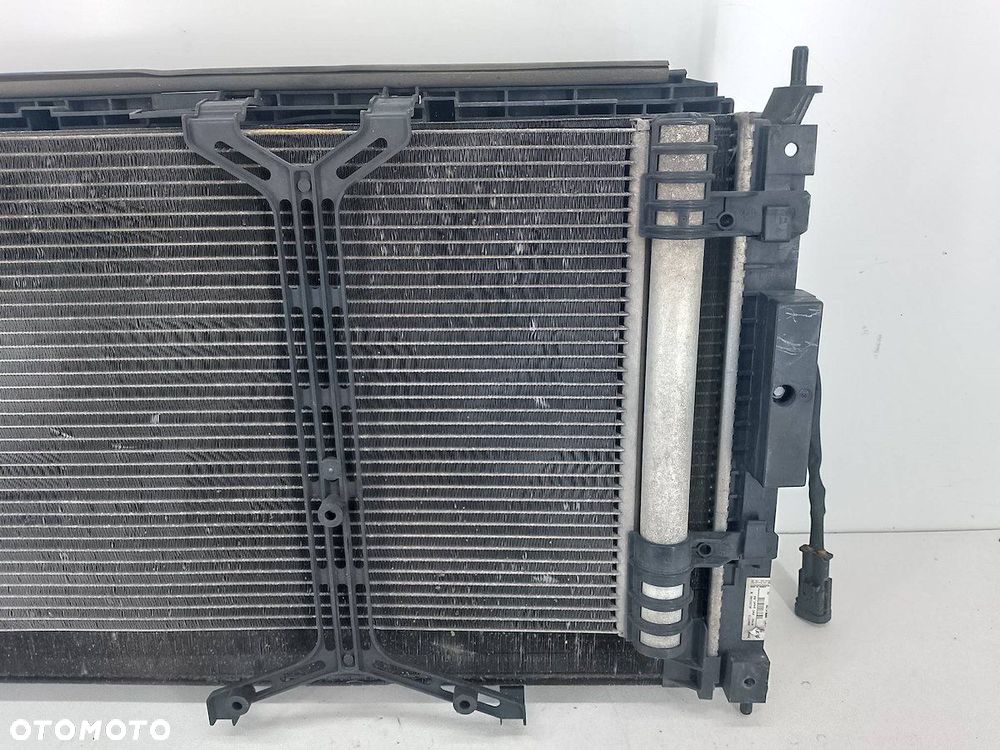 ZESTAW CHŁODNIC WODA KLIMA WENTYLATOR CITROEN C4 PICASSO II 9806313280 - 4