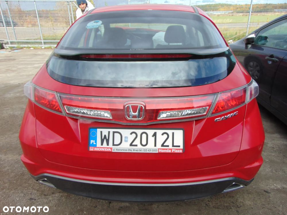 klapa bagażnika tył tylnia tylna 5d honda civic ufo VIII r81 czerwone - 1