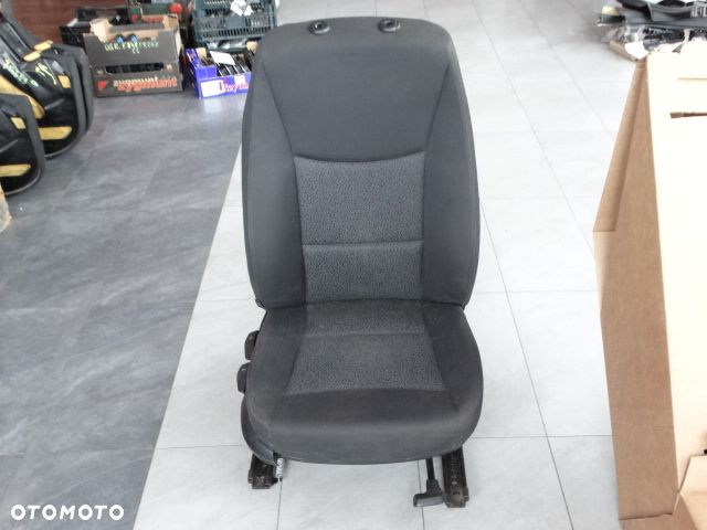 BMW 3 E90 E91 Fotel Pasażera Europa Mata Zajętości Ładny Przedlift Czarny Welur Super Stan - 10