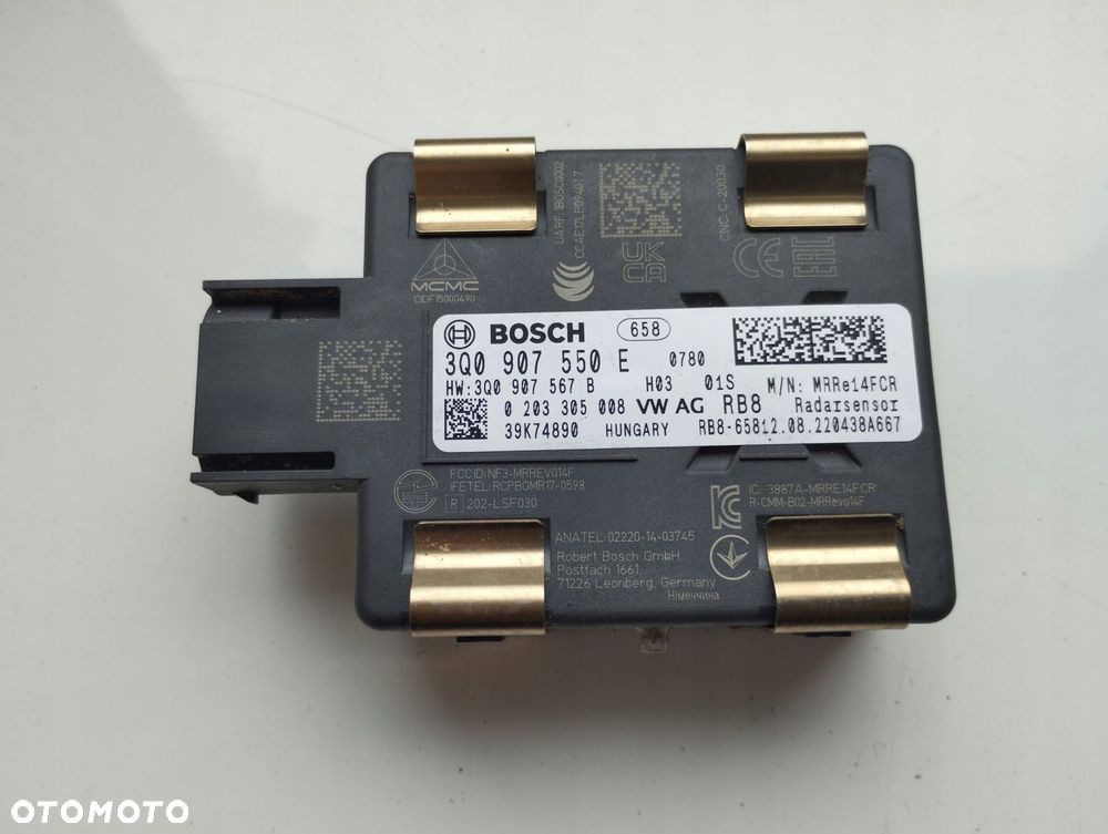 radar moduł asystent czujnik vw arteon 3g8 3q0907550e - 1