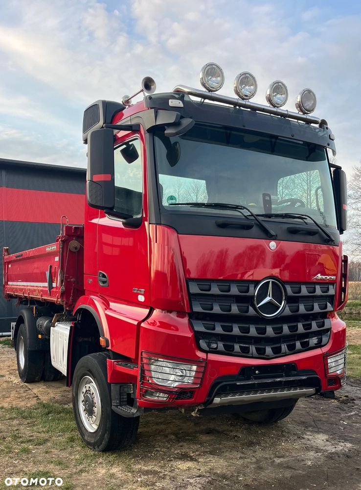 Mercedes-Benz 4X4 Arocs 1848 Wywrotka Meiller Euro 6 Zaczep Napęd Na Wał (Nie Man Daf Scania Volvo) - 1