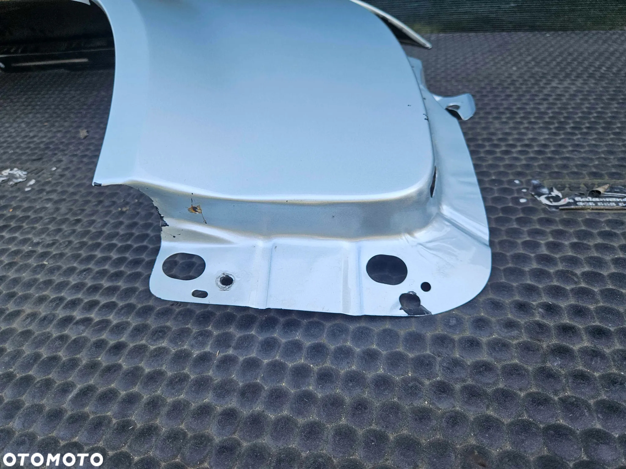 Błotnik Nadkole Przod Przedni LY7W Srebrny Prawy Audi A4 B6 Sedan Kombi - 16