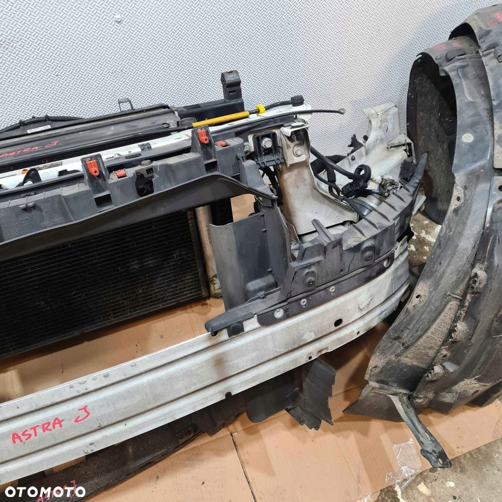 opel astra iv j kompletny przód maska pas błotnik nadkole y40r - 11