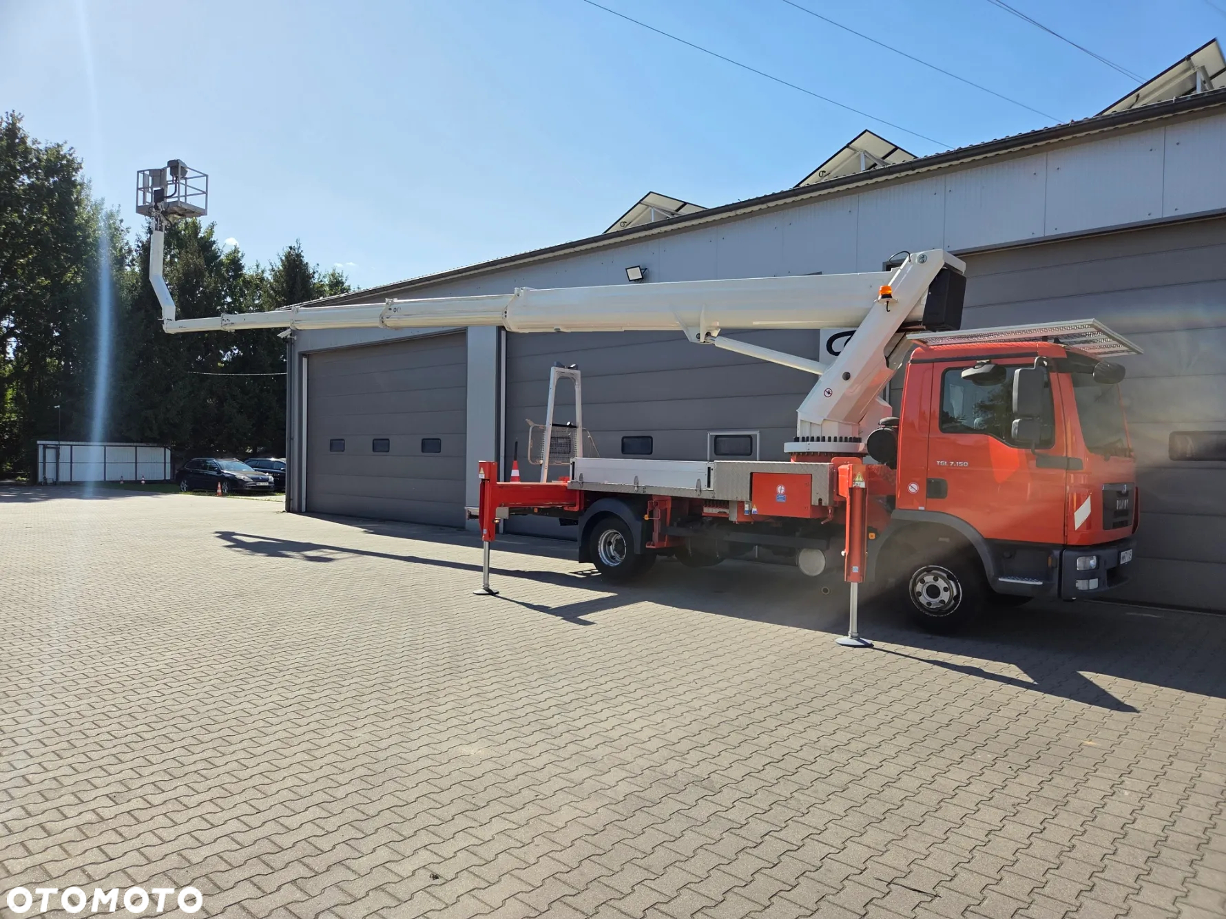 MAN TGL 7.150 - 33 m RUTHMANN T 330 Podnośnik koszowy montażowy ZWYŻKA WUMAG Palfinger jak WT 300 GSR Multitel Bronto Skylift Teupen Omme JLG Genie UDT - 14