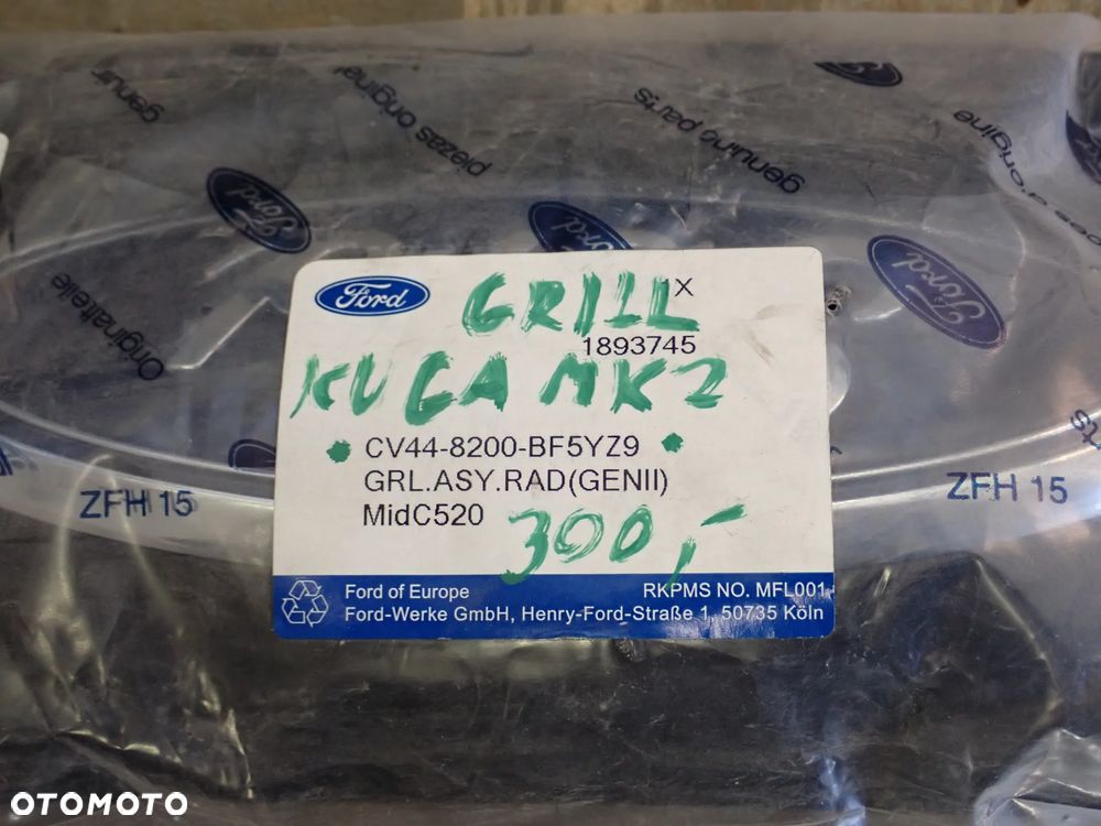 FORD KUGA MK2 GRILL CV44-8200-BF5YZ29 - 5