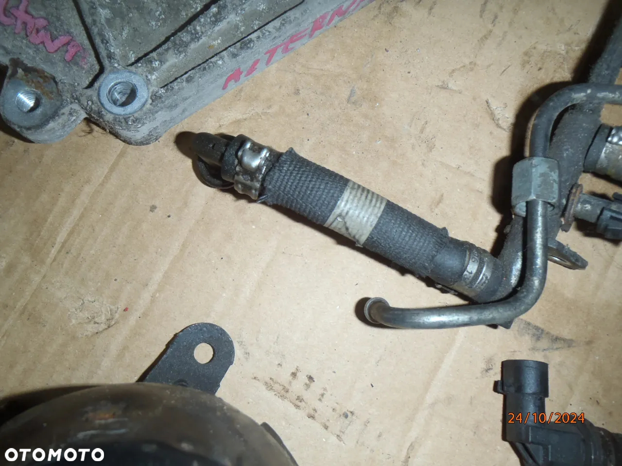 kolektor ssący alternator sprężarka sprzęgło docisk tarcza  dwumasa dwumas chłodniczka oleju opel corsa combo astra meriva 1.3 cdti - 23