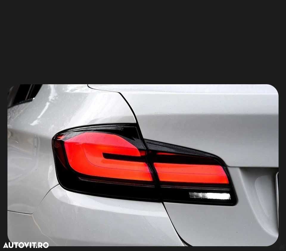 Set Stopuri Full LED Lampi BMW Seria 5 F10 Model G30 Look 2010 - 2016 - 2