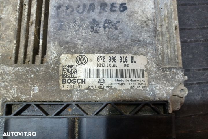 ECU Calculator Motor 070906016BL 0281011859 - 2.5 BAC 070906016BL 028 - 3