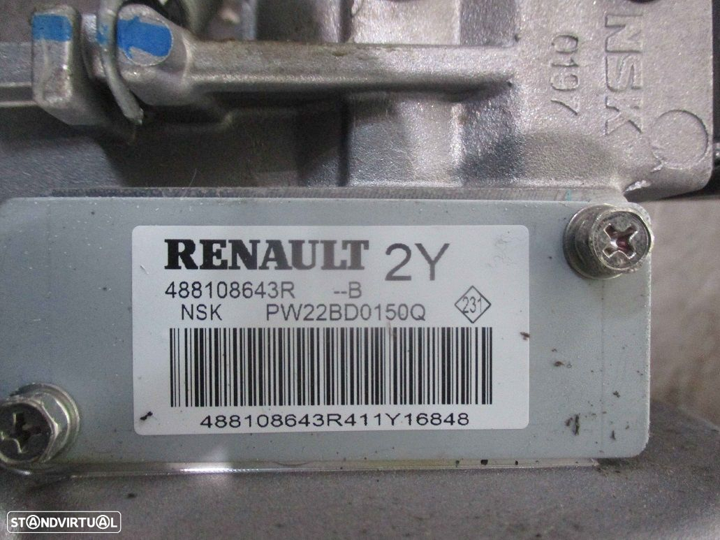 Coluna Direção/Motor Direção 488108643R RENAULT MEGANE 3 PHASE 1  2010 1.5DCI 110CV 5P PRETO - 4