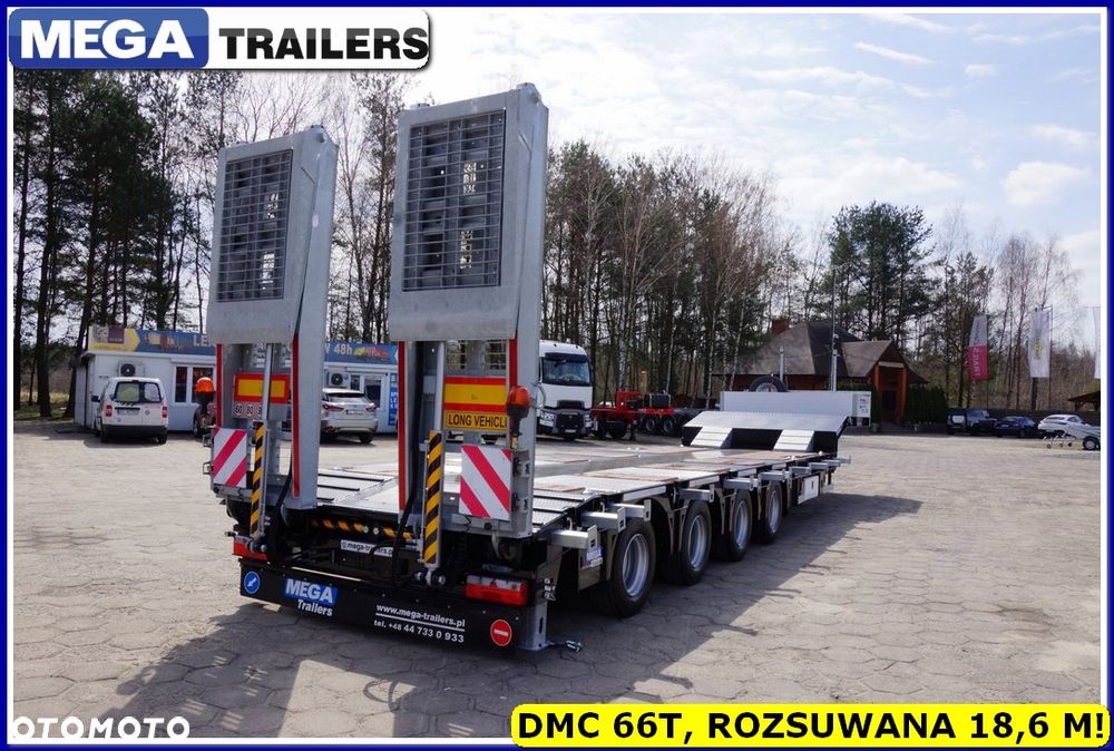 Inny Niska podłoga DMC 66,0 TON, ROZCIĄGANA 18,60 M - pod KONTENERY !!! - 12