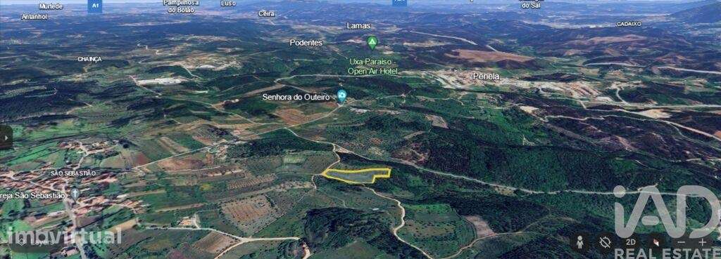 Terreno Agrícola em São Miguel, Santa Eufémia e Rabaçal de 7714,00 m2 - Grande imagem: 3/9