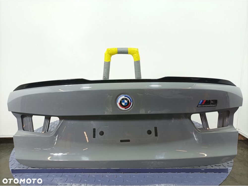 BMW M3 G80 TYLNA KLAPA POKRYWA  BAGAŻNIKA SPOJLER LOTKA 490 - 4