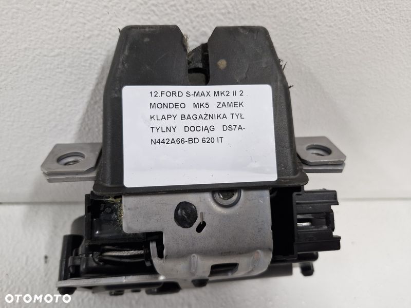 FORD S-MAX MK2 MONDEO MK5 ZAMEK KLAPY BAGAŻNIKA TYŁ TYLNY DOCIĄG - 7