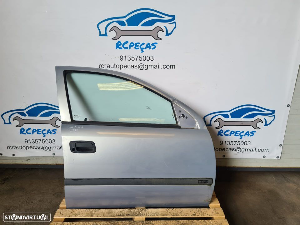 PORTA FRONTAL FRENTE DIREITA OPEL ASTRA G CARAVAN CARRINHA FECHO ELEVADOR MOTOR PUXADOR VIDRO - 1