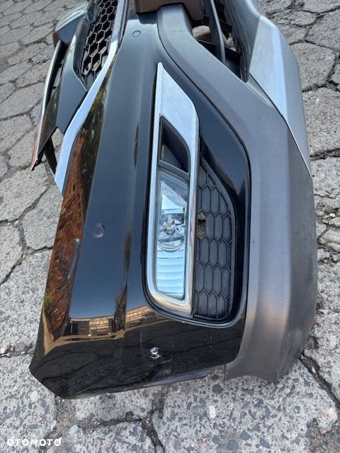 honda cr-v iv zderzak przedni atrapa pod radar czujniki pdc halogeny lift - 5