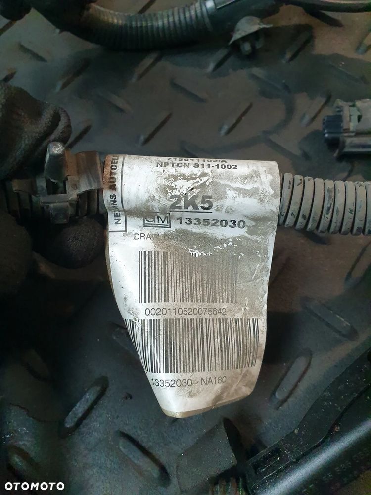 Wiązka silnika 13352030 Opel Corsa D 1.2 KOD SILNIKA A12XER - 3