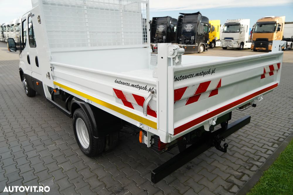 Iveco DAILY 35-180 / BASCULĂ DIN ALUMINIU / CU 6 LOCURI / DOUĂ / MANUALĂ / IMPORTATĂ - 22