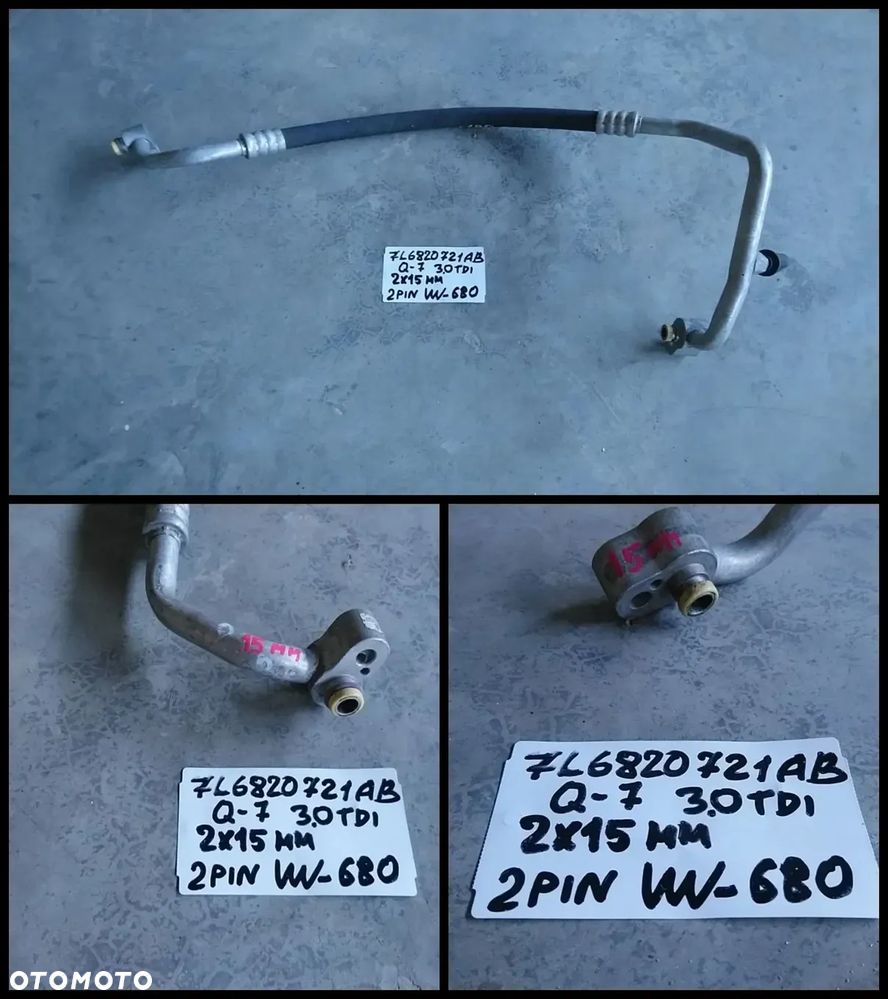 VW NR658-NR932 PRZEWÓD KLIMATYZACJI AUDI SEAT SKODA - 6
