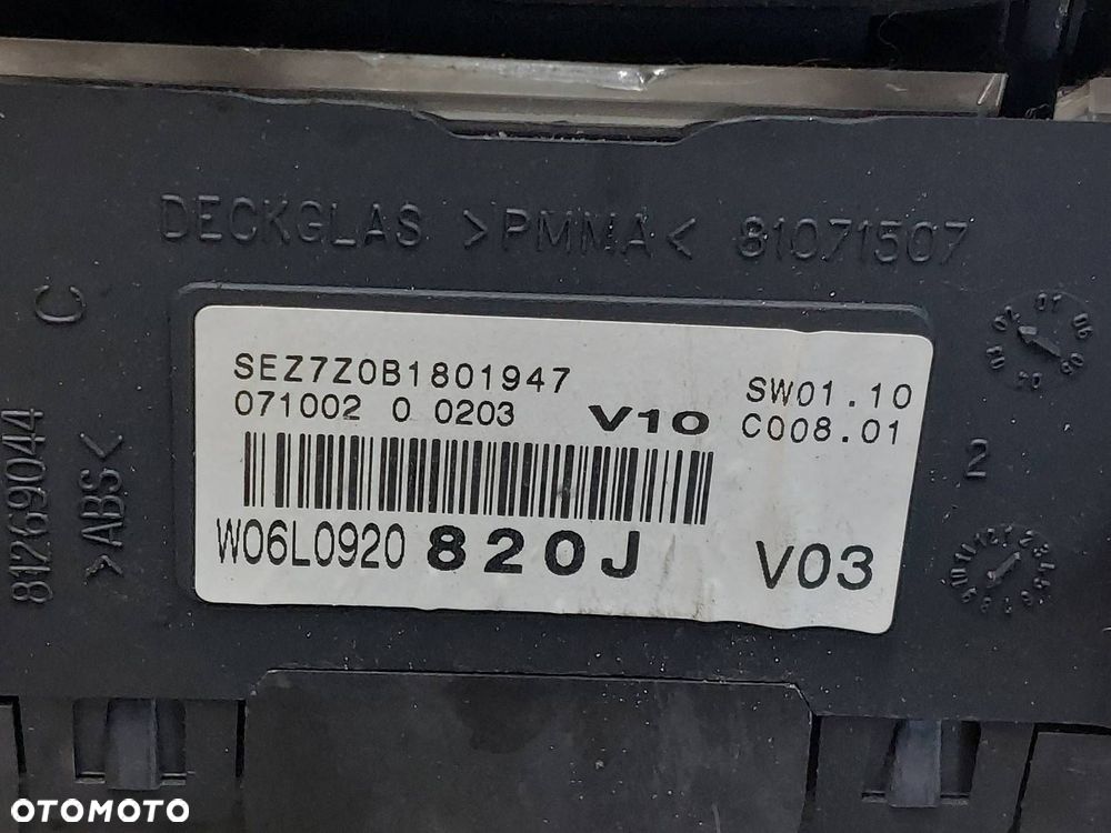 ZESTAW STARTOWY SEAT CORDOBA II 1.9 TDI 038906019HT 0281010947 6L0920820J - 8