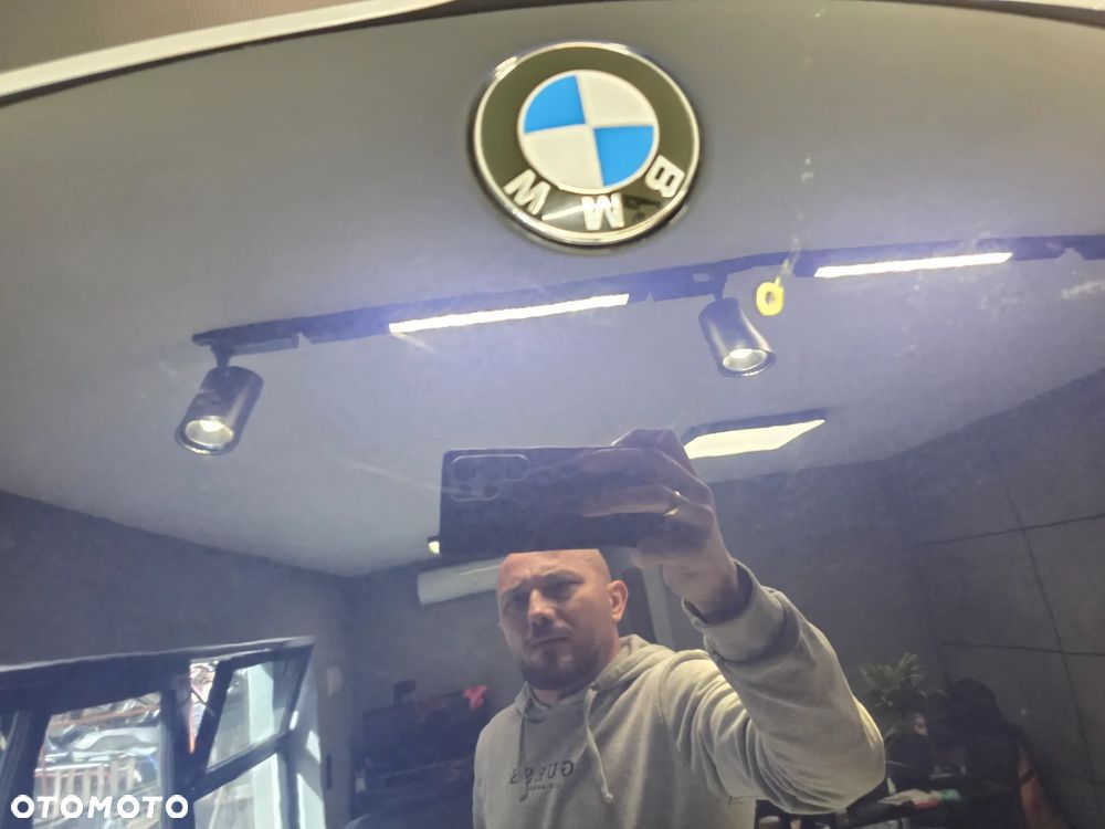 BMW E46 LIFT 01- MASKA / POKRYWA SILNIKA GRANATOWY METALIK NR AUKCJI MAS22 - 16