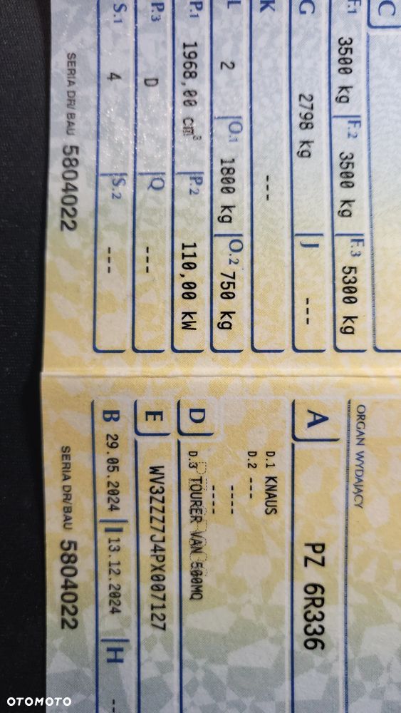 KNAUS TOURER VAN 500 MQ - 36