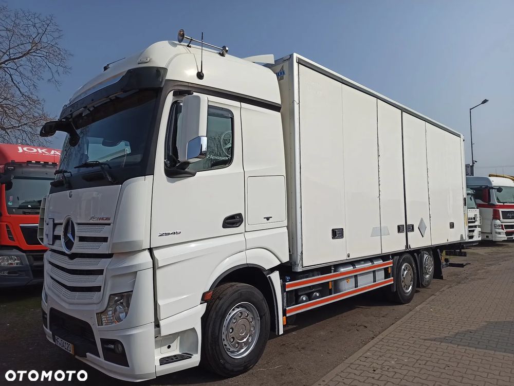 Mercedes-Benz ACTROS * ANTOS *  izoterma*kontener * napojówka*przewierty sterowane *chłodnia *kurier * kwiatówka * grzanie - 7